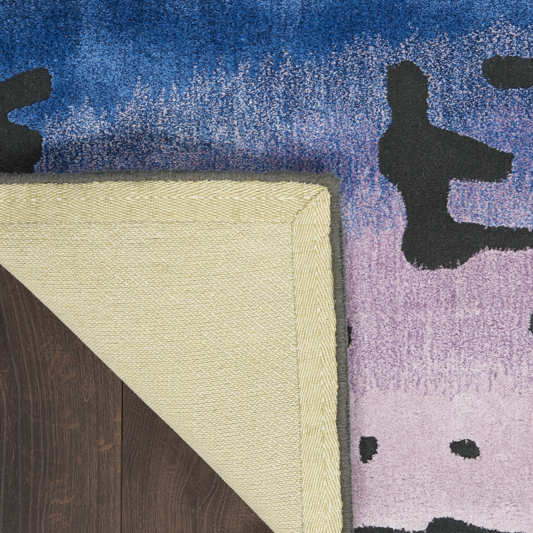 Knaod Black/Multi 5'6 x 7'5 Rug - Thumbnail - Image 4