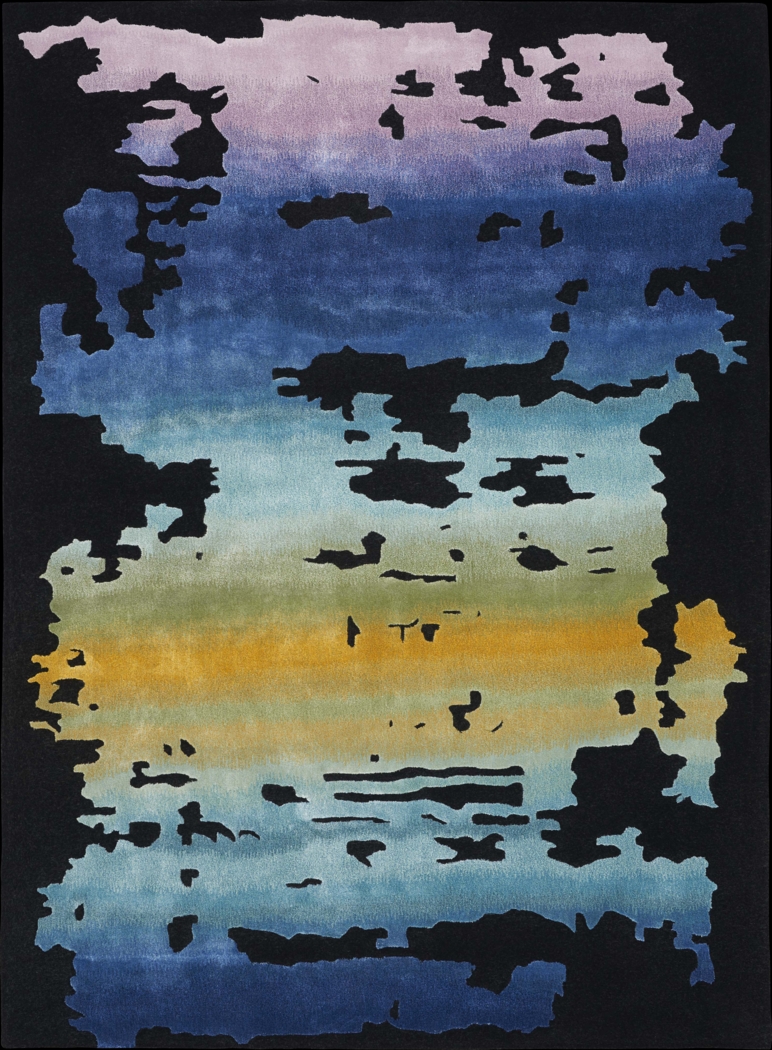 Knaod Black/Multi 5'6 x 7'5 Rug - Thumbnail - Image 1