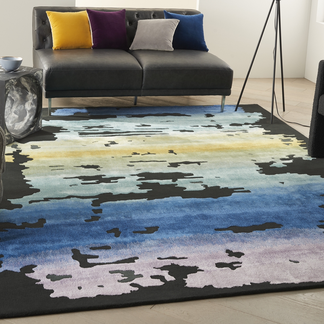 Knaod Black/Multi 7'9 x 9'9 Rug - Thumbnail - Image 6