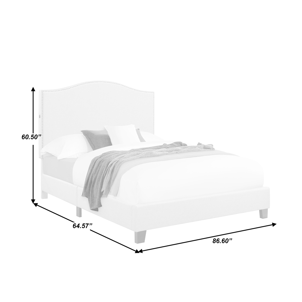 Kneeland Beige Queen Bed - Thumbnail - Image 8