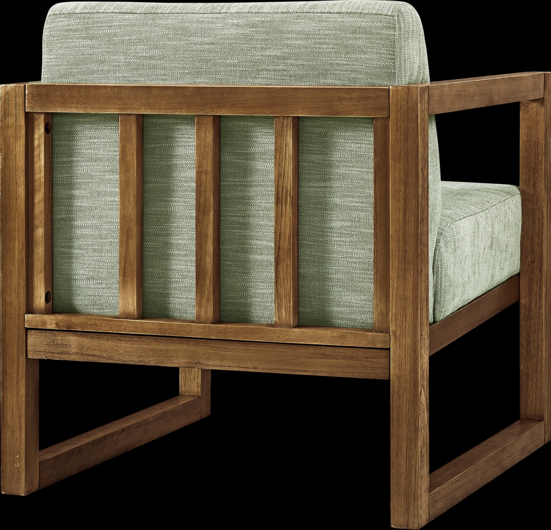 Knighton Green Accent Chair - Thumbnail - Image 2