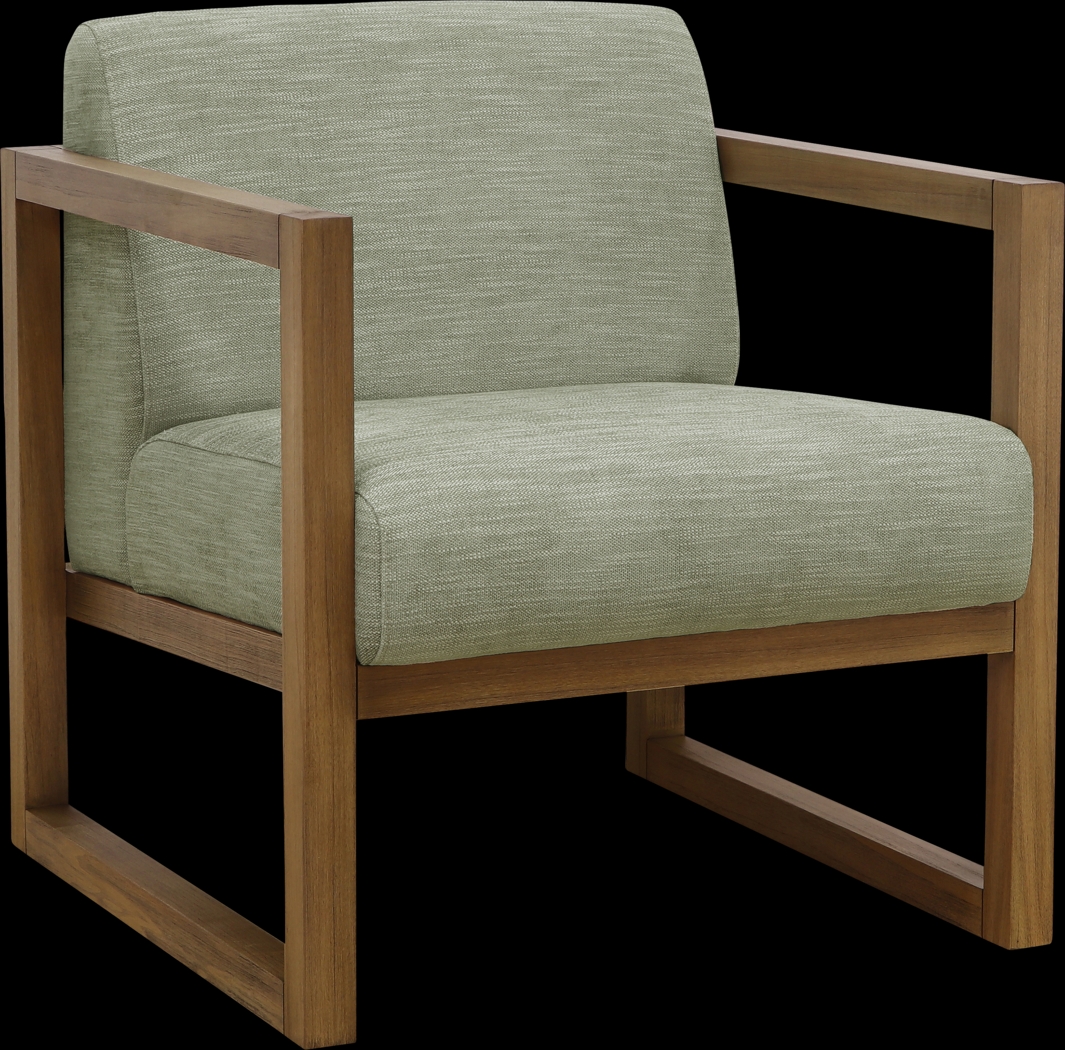Knighton Green Accent Chair - Thumbnail - Image 1