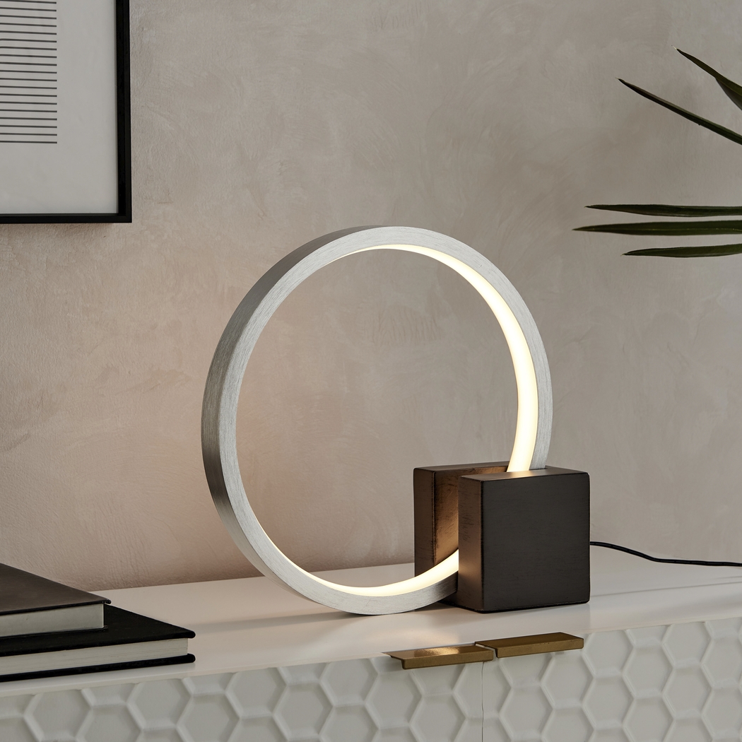 Knoll Bend Charcoal Lamp - Thumbnail - Image 2