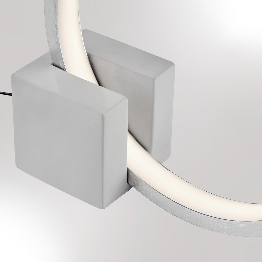 Knoll Bend Gray Lamp - Thumbnail - Image 3