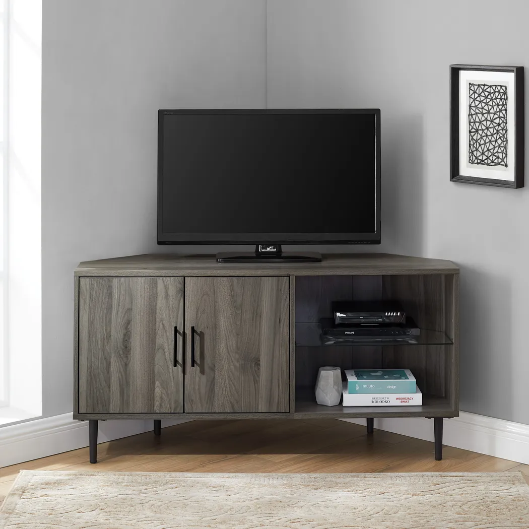 Knollhaven Gray 48 in. Console - Thumbnail - Image 4