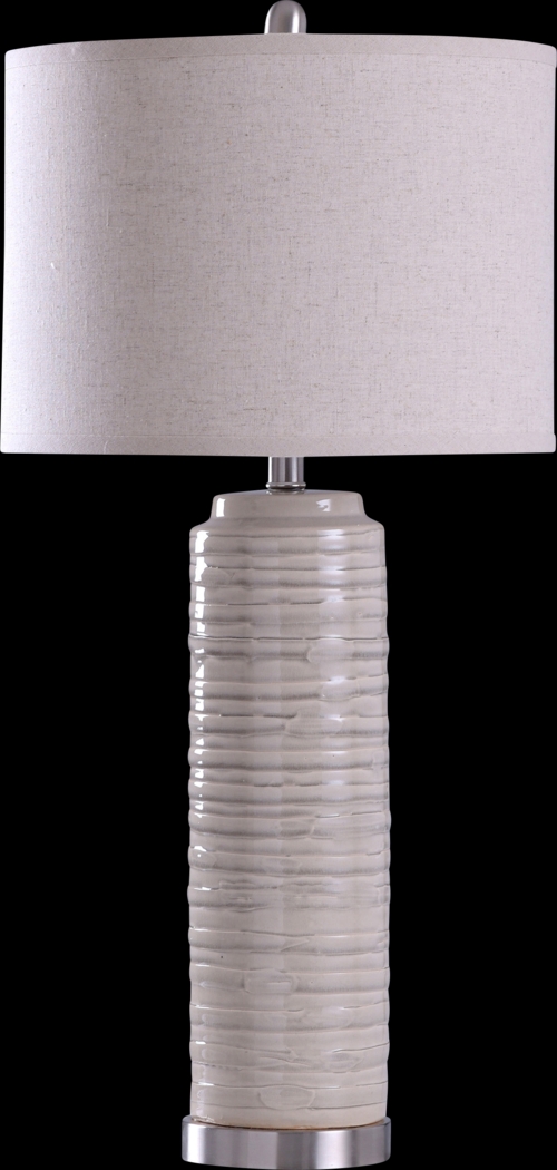 Knovill Beige Lamp - Thumbnail - Image 1