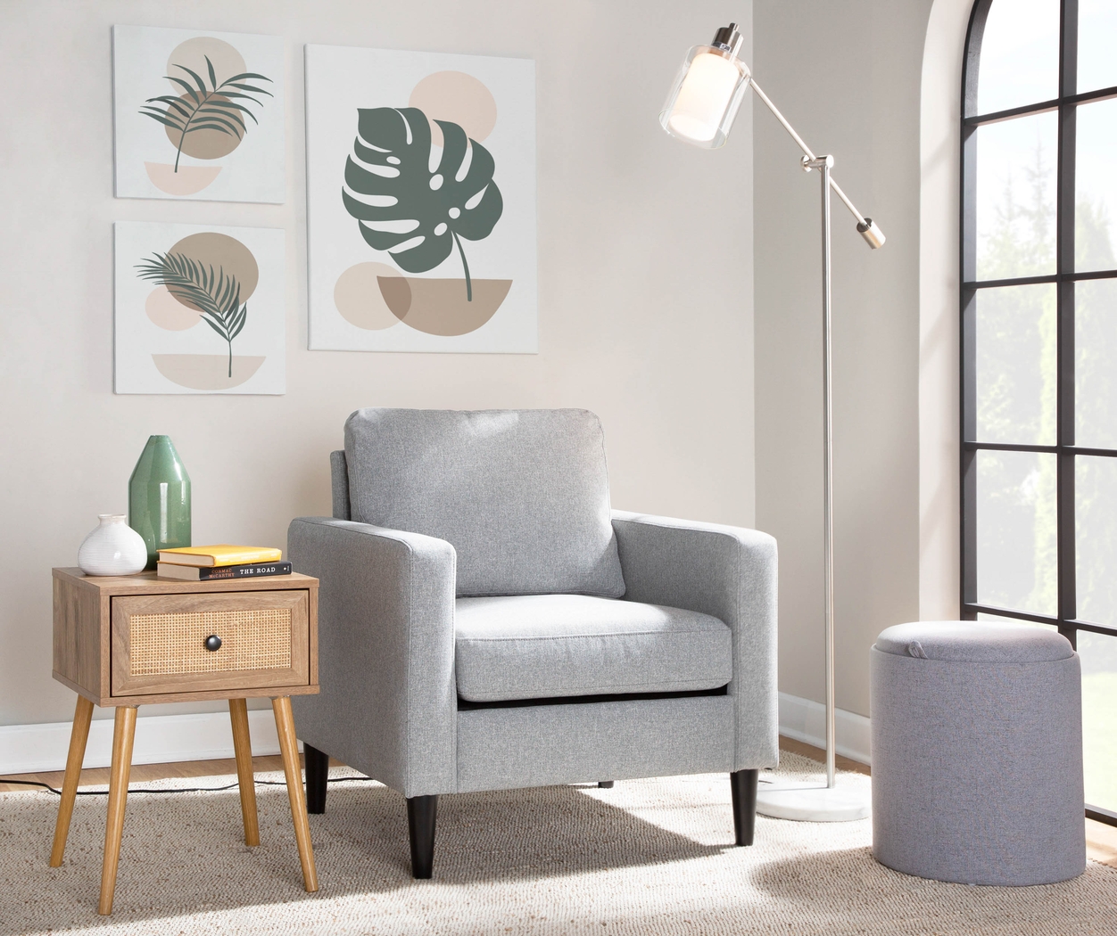 Knowlton Court Silver Floor Lamp - Thumbnail - Image 9