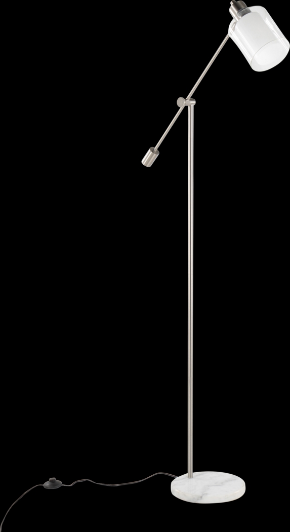 Knowlton Court Silver Floor Lamp - Thumbnail - Image 1