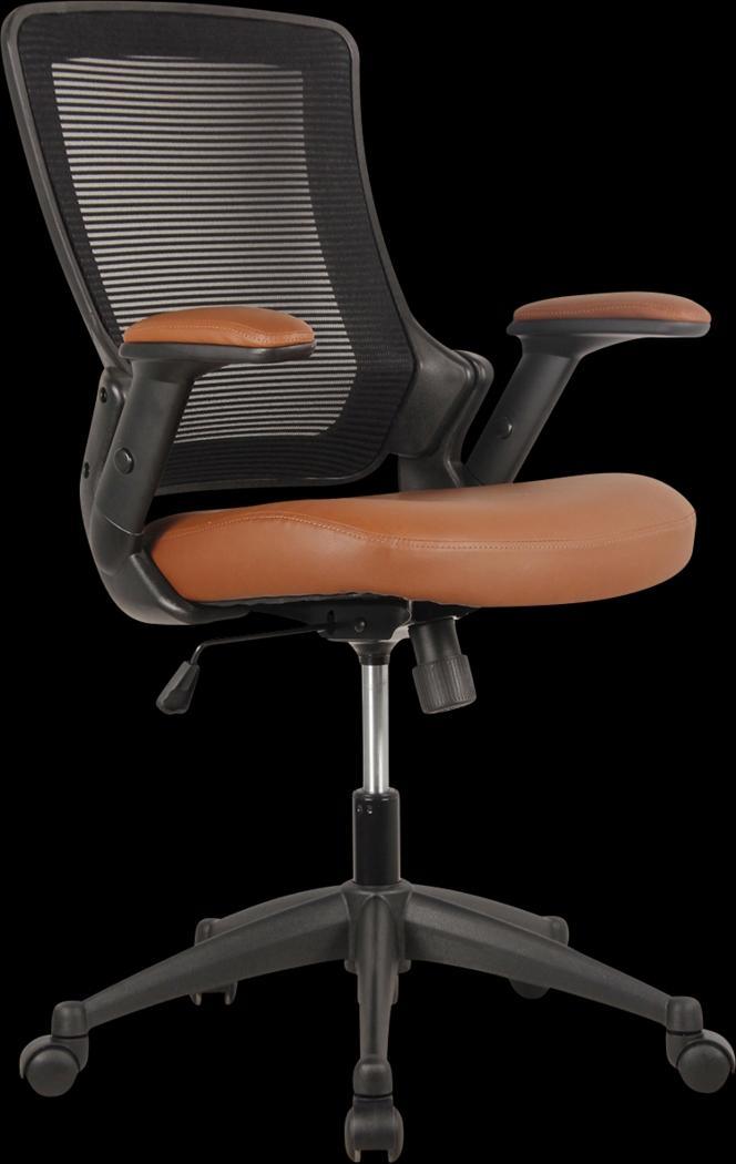 Koale Brown/Black Office Chair - Thumbnail - Image 3