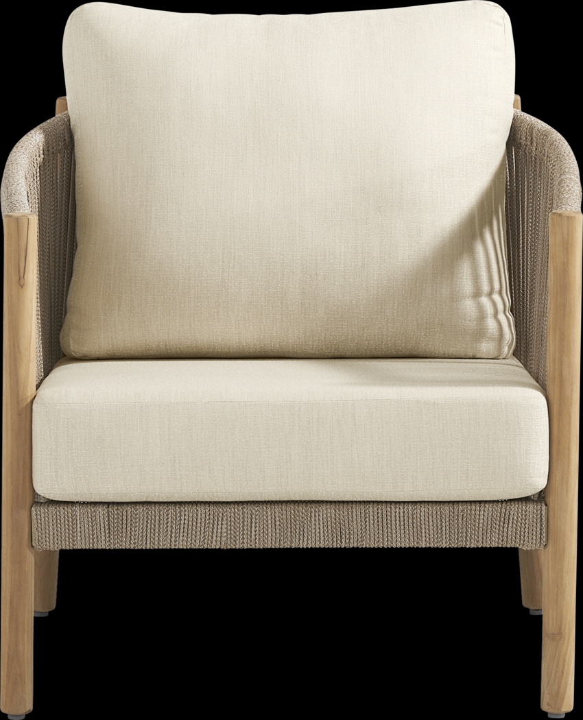 Koda Beige 3 Pc Outdoor Chat Set - Thumbnail - Image 3