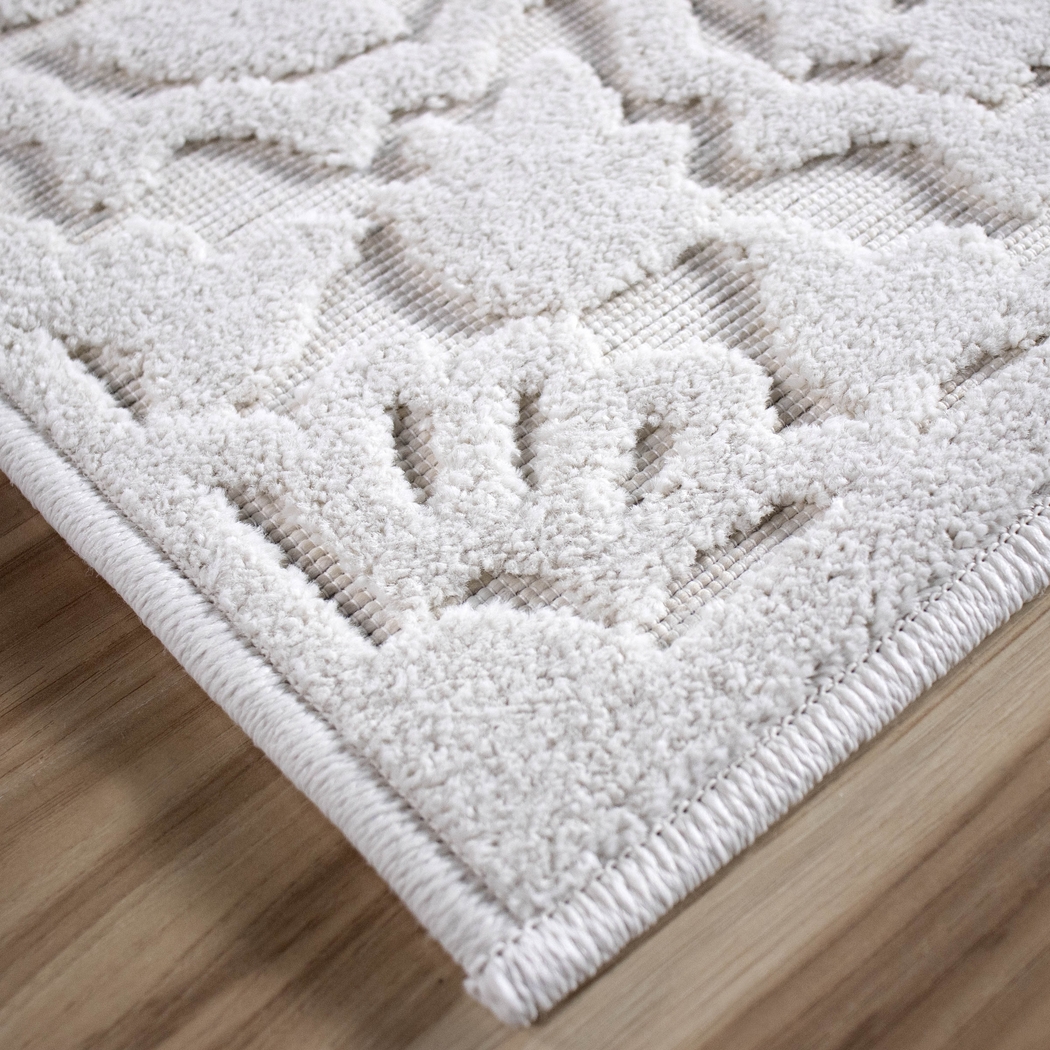 Kohana Ivory 5' x 7' Rug - Thumbnail - Image 4