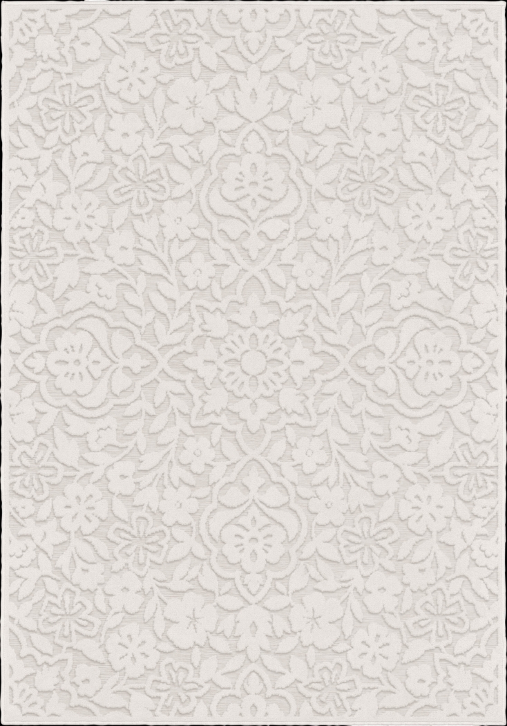 Kohana Ivory 5' x 7' Rug - Thumbnail - Image 1