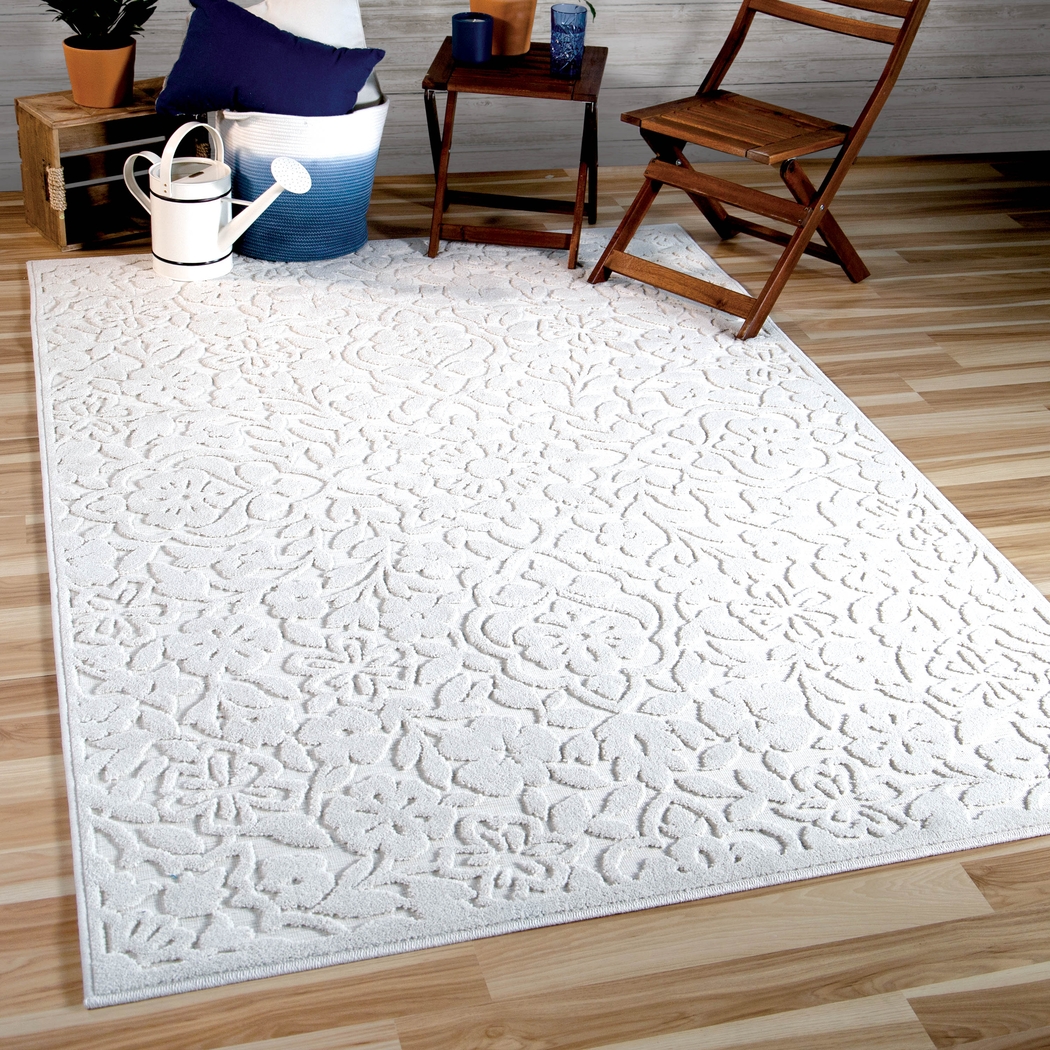 Kohana Ivory 7'9 x 10'10 Rug - Thumbnail - Image 3