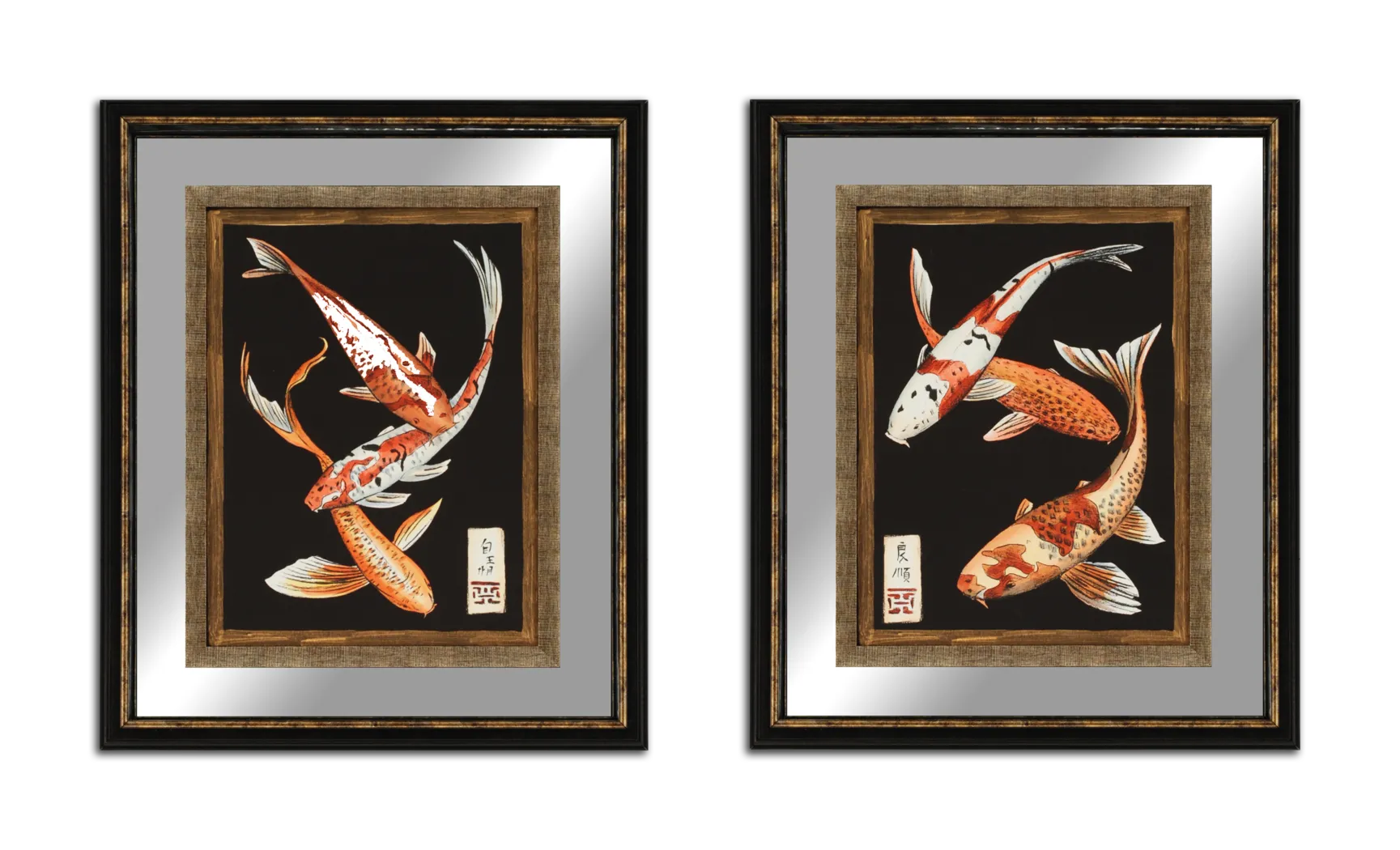 Koi Fish Set of 2 Artwork - Thumbnail - Image 1
