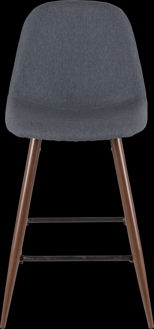 Kokai Blue Counter Height Stool (Set of 2) - Thumbnail - Image 2