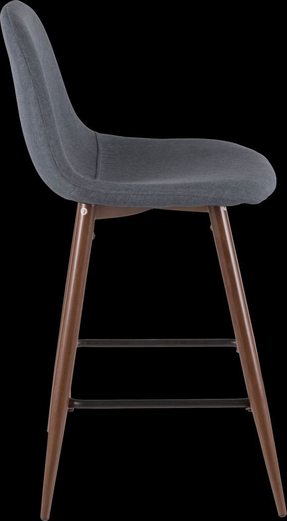 Kokai Blue Counter Height Stool (Set of 2) - Thumbnail - Image 3