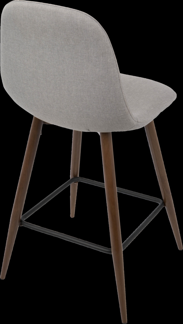 Kokai Gray Counter Height Stool (Set of 2) - Thumbnail - Image 4