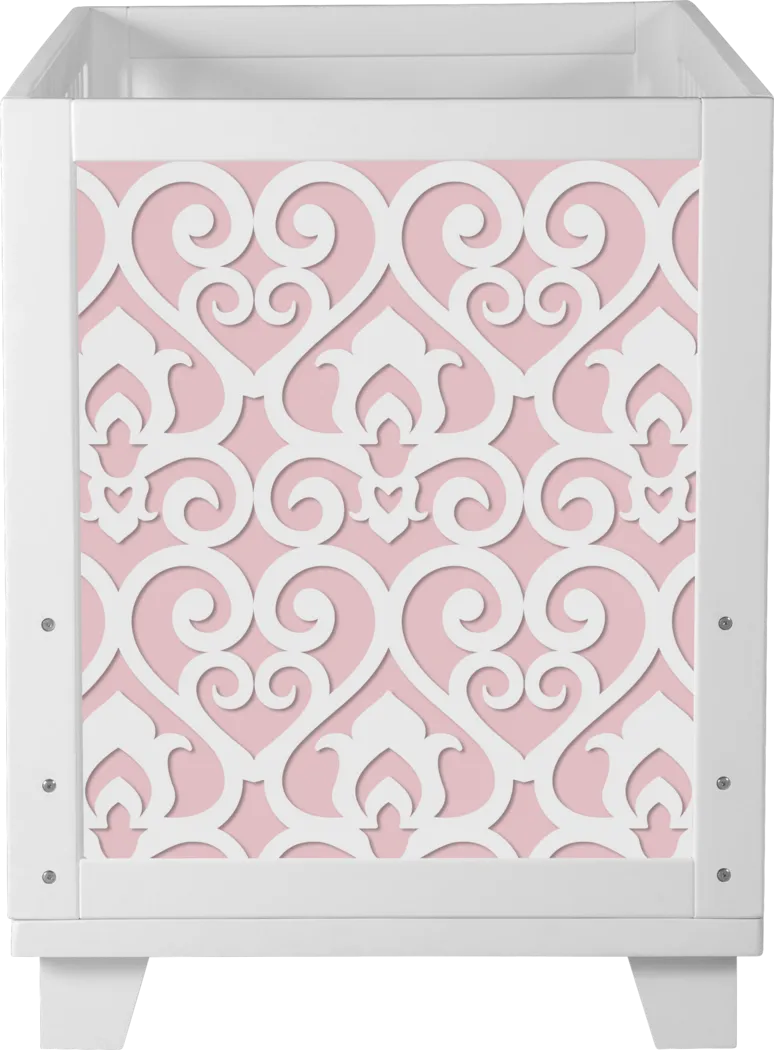 Kolino White Crib with Belle Panels - Thumbnail - Image 1