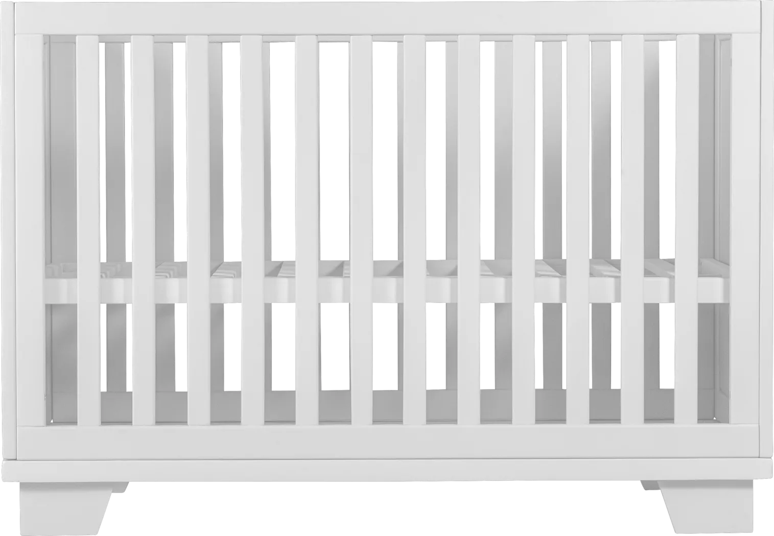 Kolino White Crib with Chevron Panels - Thumbnail - Image 2