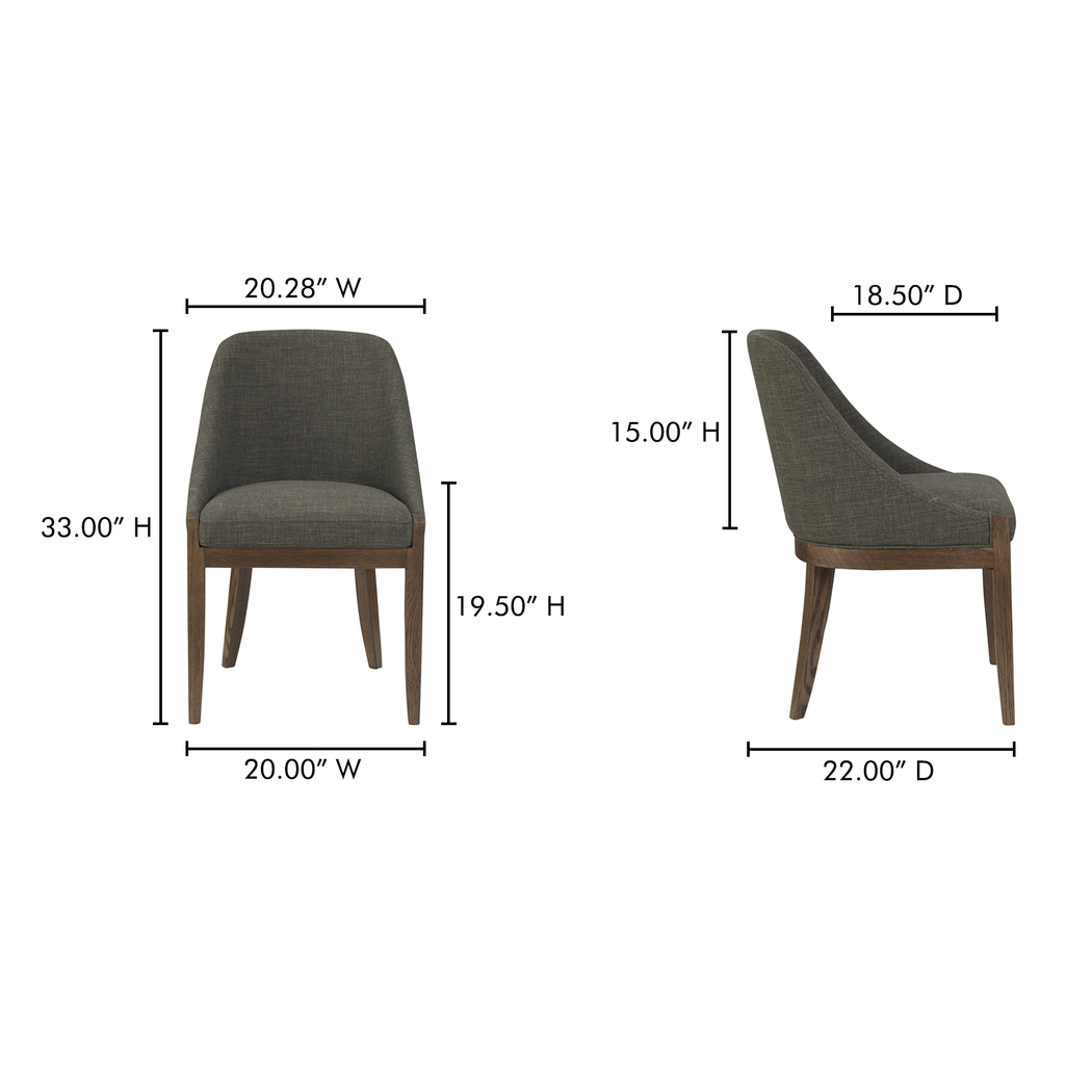 Kolkov Green Side Chair - Thumbnail - Image 2