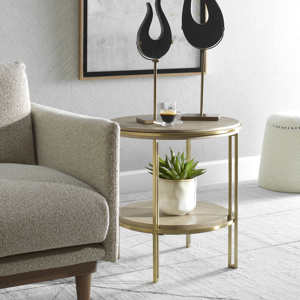 Kollan Natural End Table - Thumbnail - Image 2