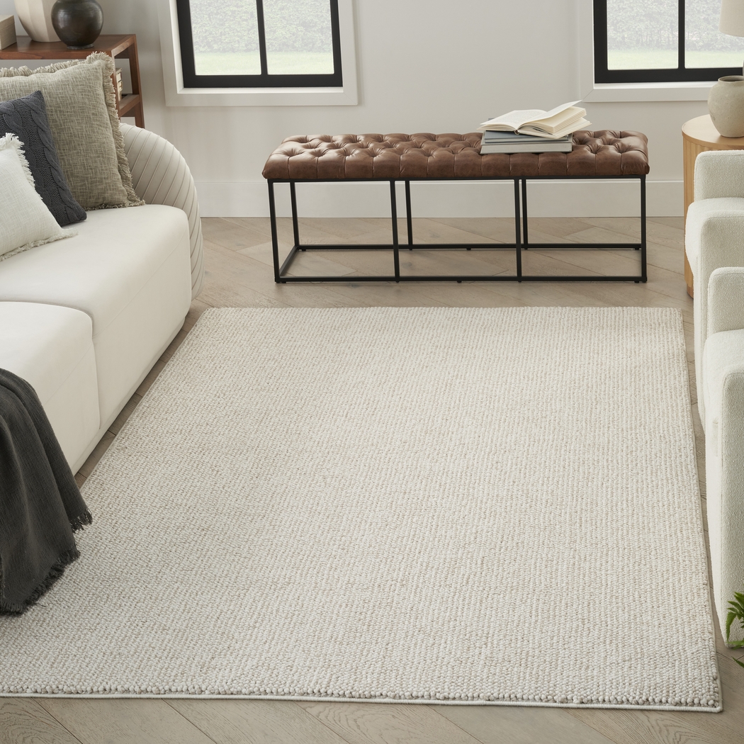 Kolley Beige 5'3 x 7' Rug - Thumbnail - Image 2