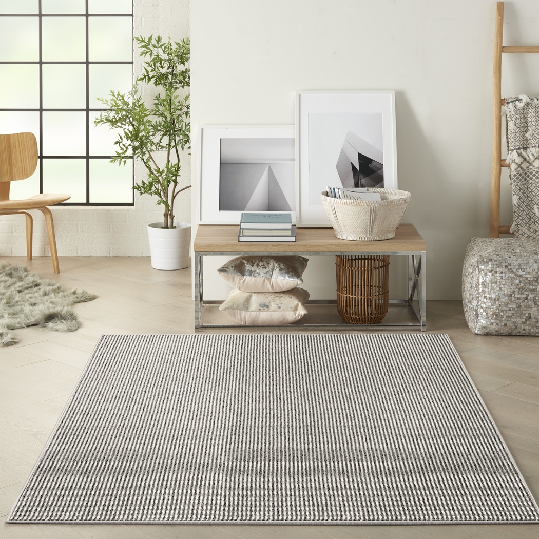 Kolley Gray 3'11 x 5'11 Rug - Thumbnail - Image 8