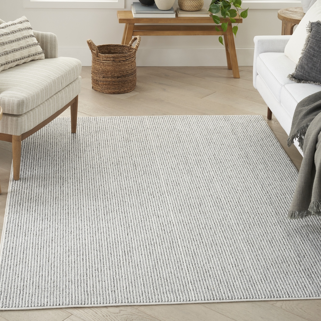 Kolley Gray 5'3 x 7' Rug - Thumbnail - Image 8