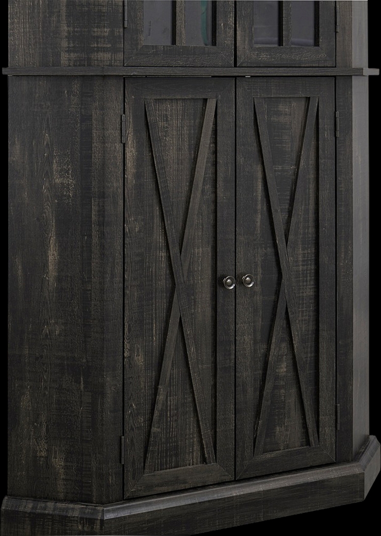 Kolman Charcoal Bar Cabinet - Thumbnail - Image 6