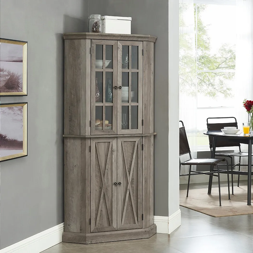 Kolman Gray Bar Cabinet - Thumbnail - Image 7
