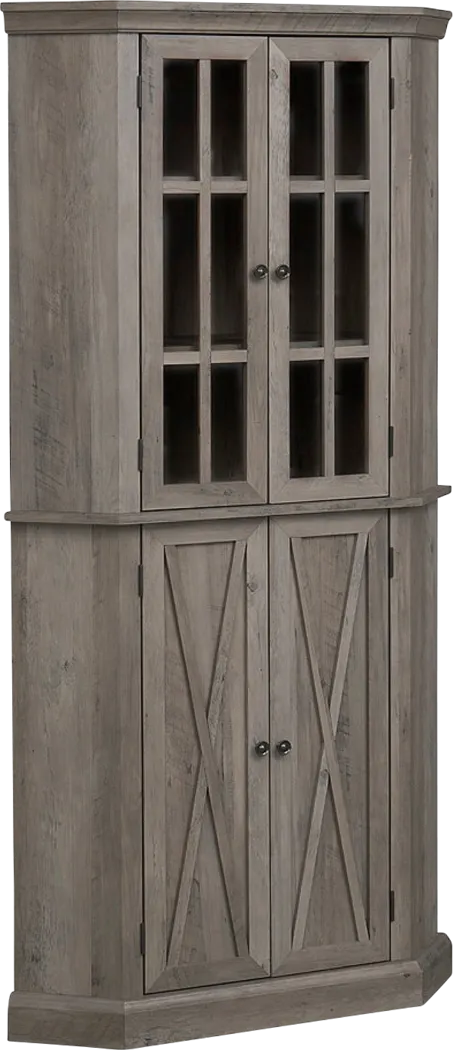 Kolman Gray Bar Cabinet - Thumbnail - Image 1