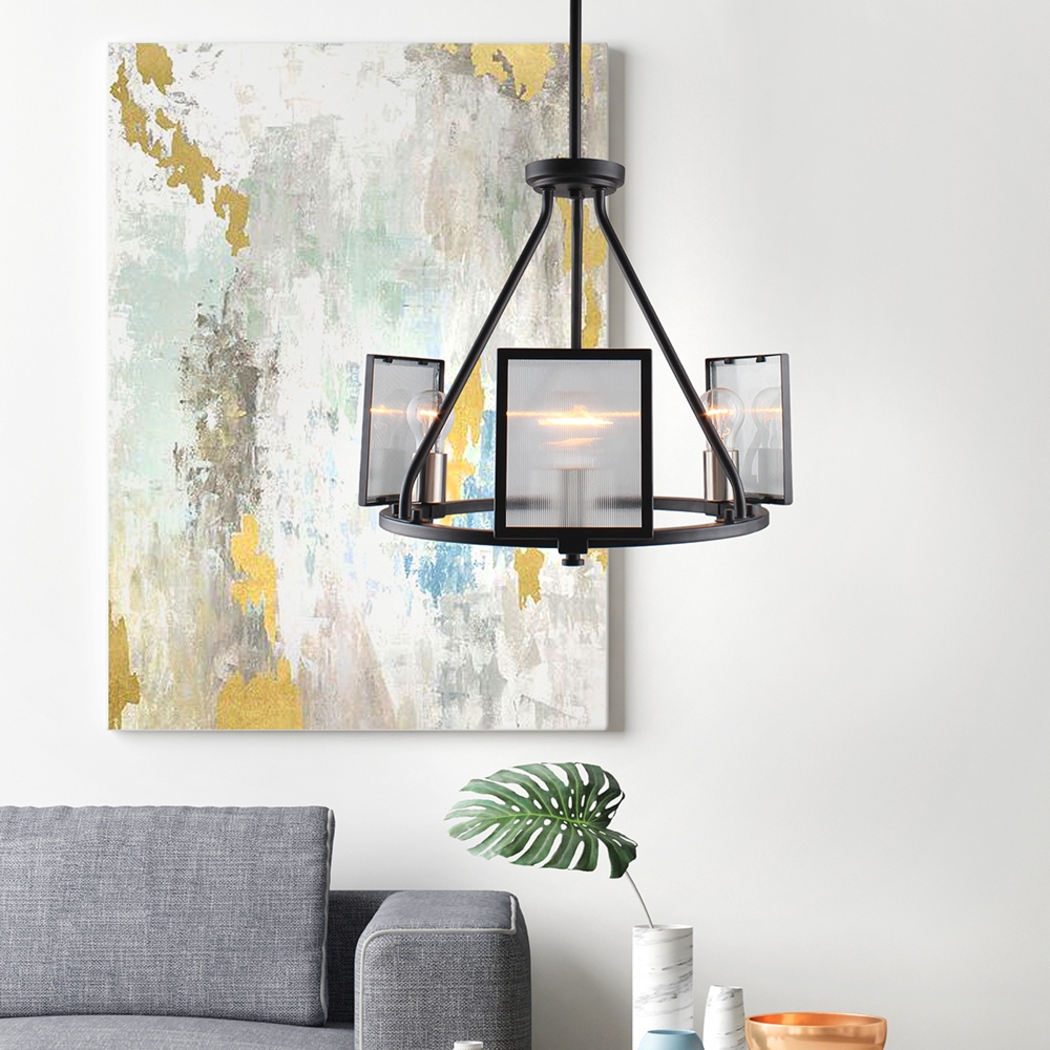 Komo Mai Black Chandelier - Thumbnail - Image 2