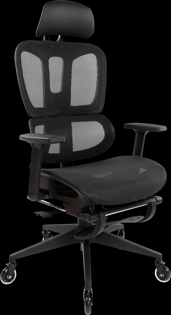 Konai Black Gaming Chair - Thumbnail - Image 1