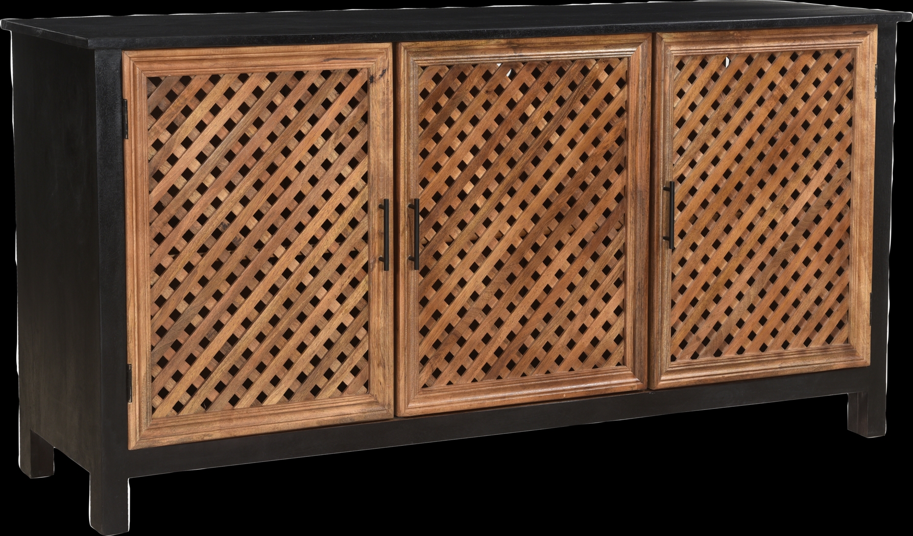 Koneman Black Credenza - Thumbnail - Image 1