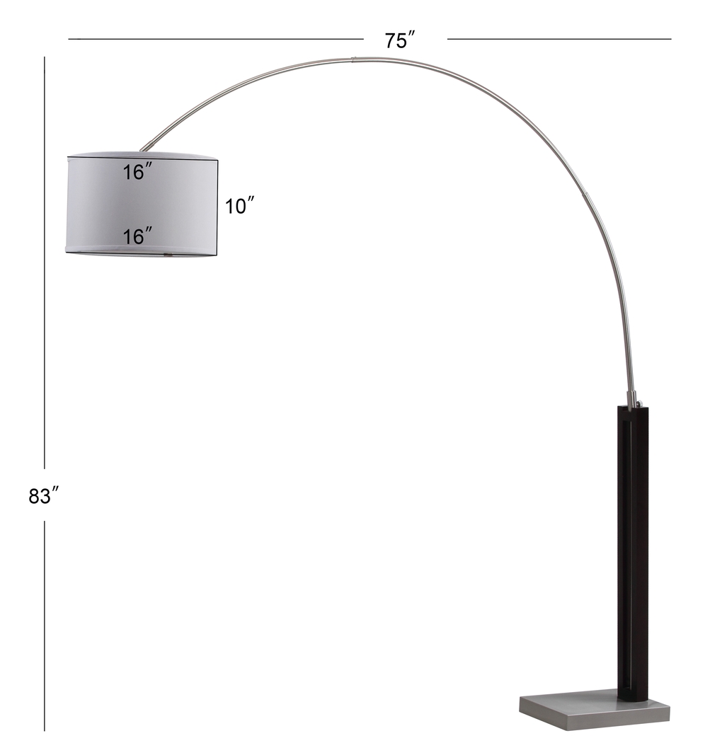 Konkel Place Black Floor Lamp - Thumbnail - Image 2