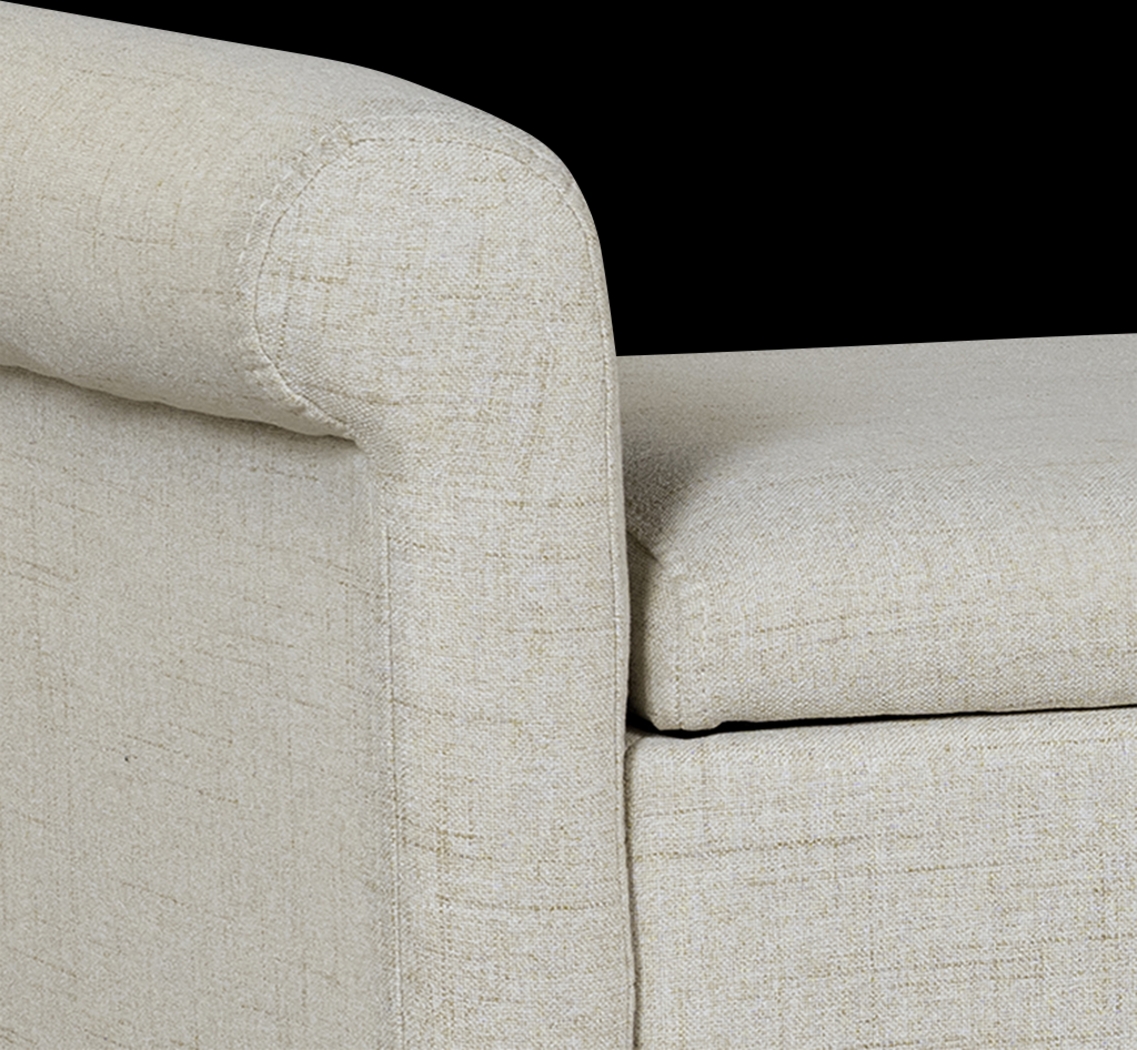 Korat Beige Storage Bench - Thumbnail - Image 4