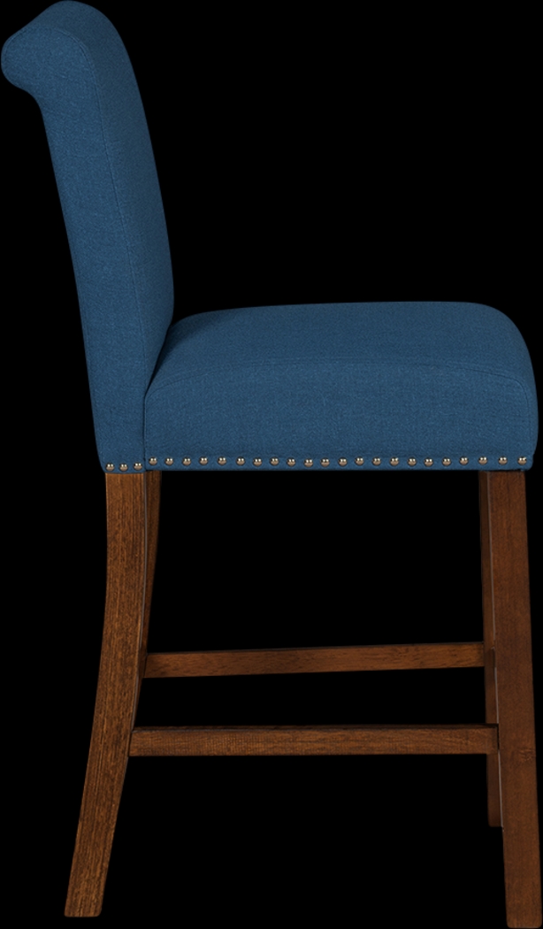 Korat Blue Counter Stool, Set of 2 - Thumbnail - Image 3