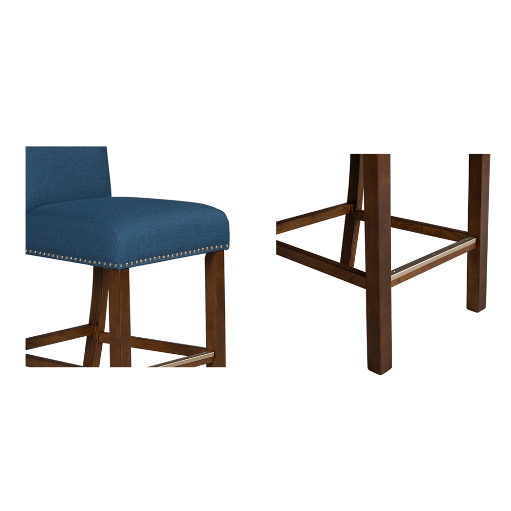Korat Blue Counter Stool, Set of 2 - Thumbnail - Image 6