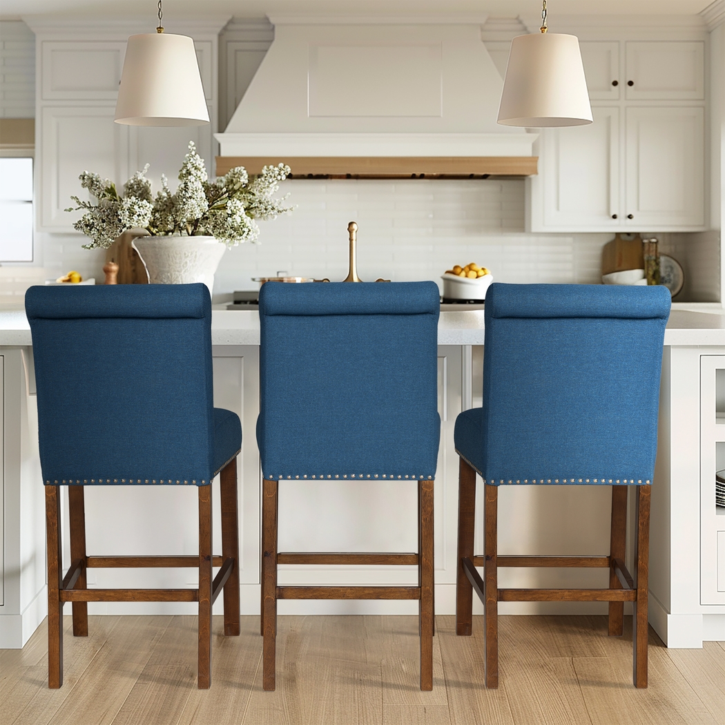 Korat Blue Counter Stool, Set of 2 - Thumbnail - Image 7