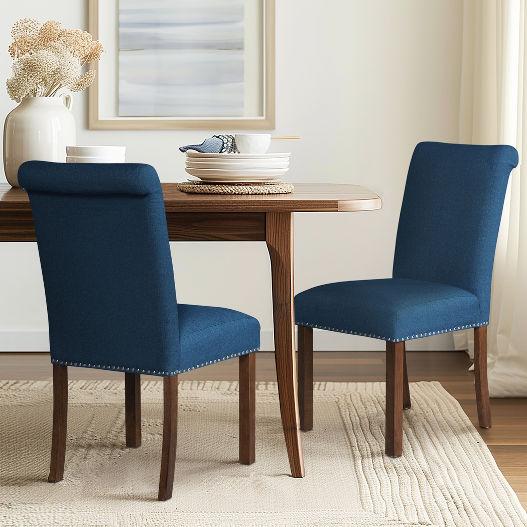 Korat Blue Dining Chair, Set of 2 - Thumbnail - Image 2