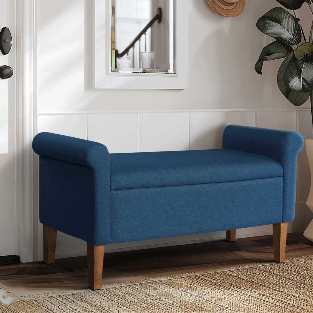 Korat Blue Storage Bench - Thumbnail - Image 6