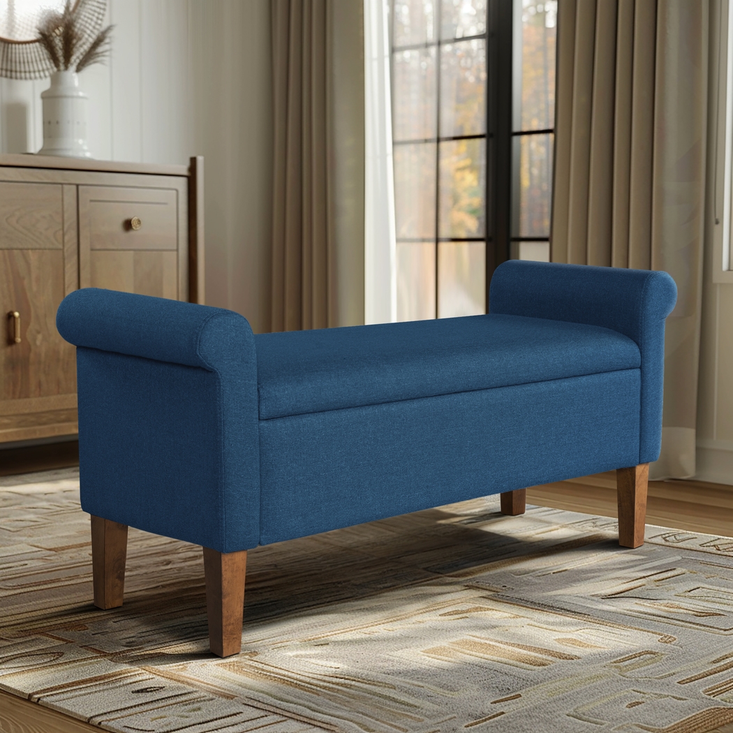 Korat Blue Storage Bench - Thumbnail - Image 8