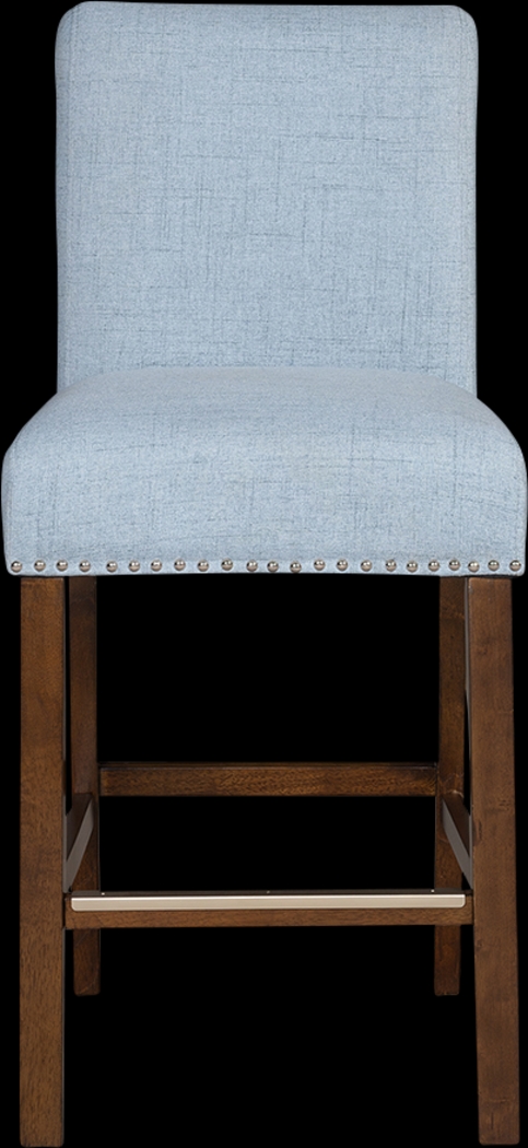 Korat Light Blue Counter Stool, Set of 2 - Thumbnail - Image 3