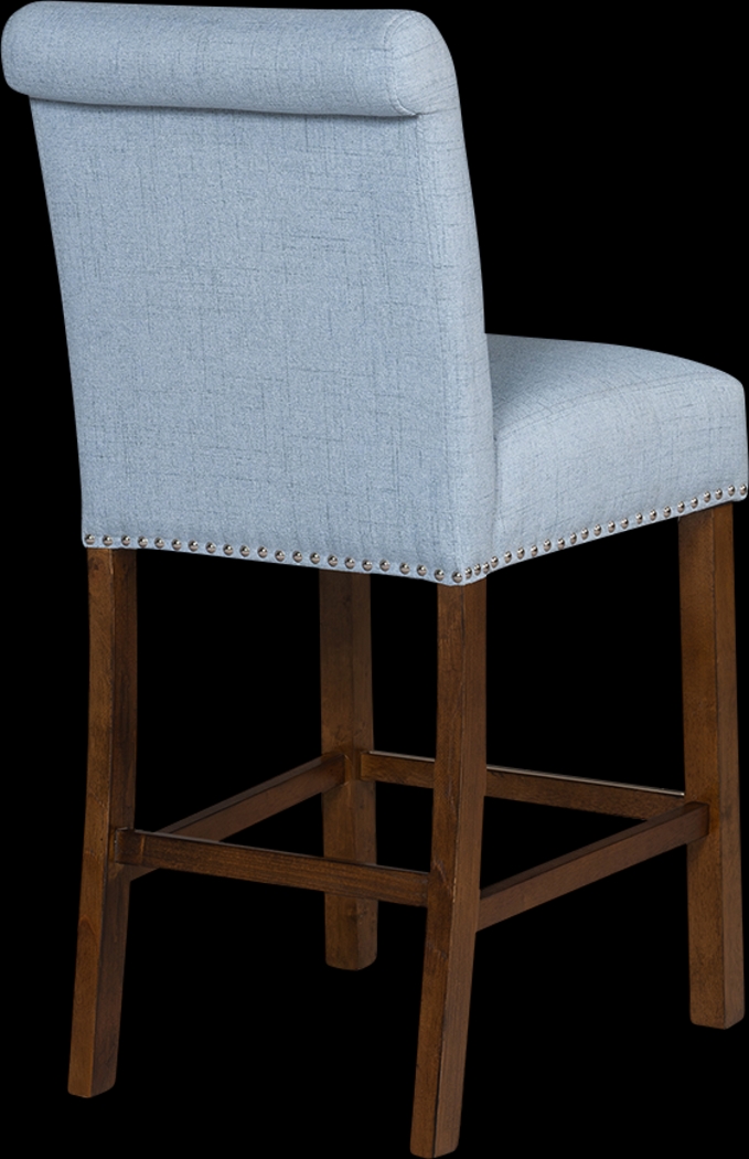 Korat Light Blue Counter Stool, Set of 2 - Thumbnail - Image 6