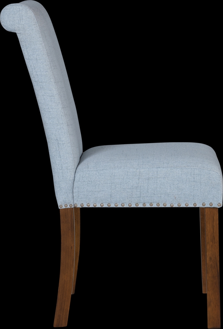 Korat Light Blue Dining Chair, Set of 2 - Thumbnail - Image 6