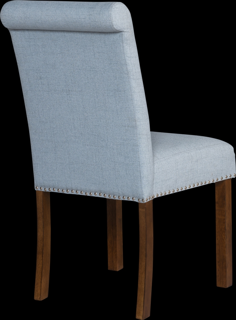 Korat Light Blue Dining Chair, Set of 2 - Thumbnail - Image 8