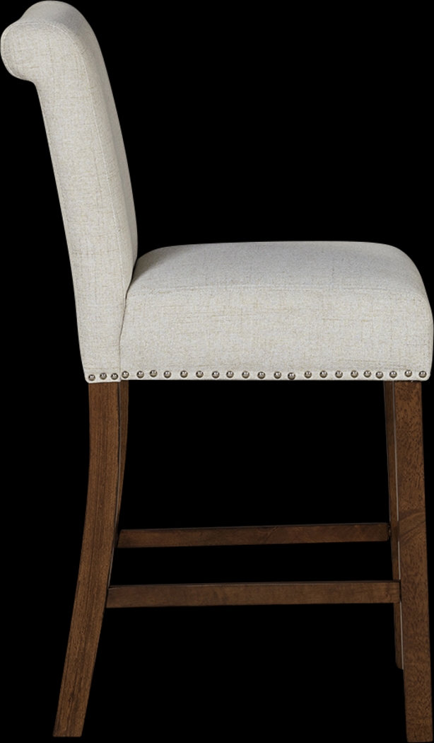 Korat Natural Counter Stool, Set of 2 - Thumbnail - Image 4