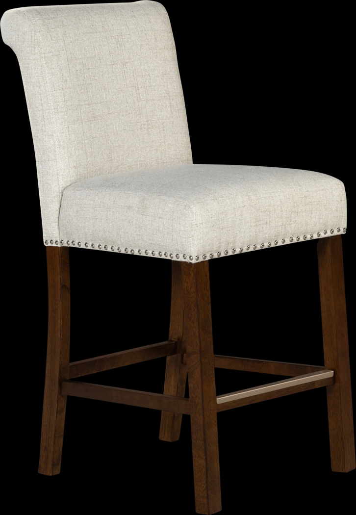 Korat Natural Counter Stool, Set of 2 - Thumbnail - Image 5