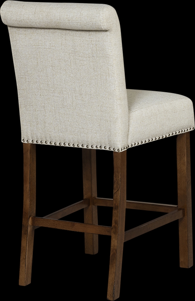 Korat Natural Counter Stool, Set of 2 - Thumbnail - Image 6