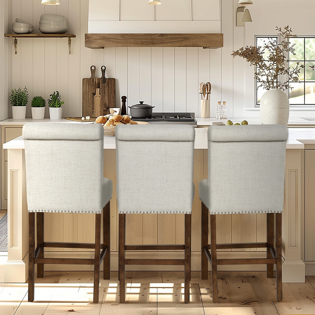 Korat Natural Counter Stool, Set of 2 - Thumbnail - Image 8